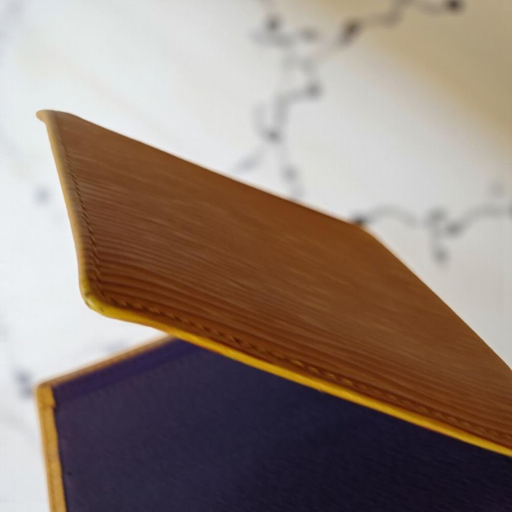Authentic Louis Vuitton Marco Epi Leather Bifold Wallet Yellow & COA. - Picture 9 of 14